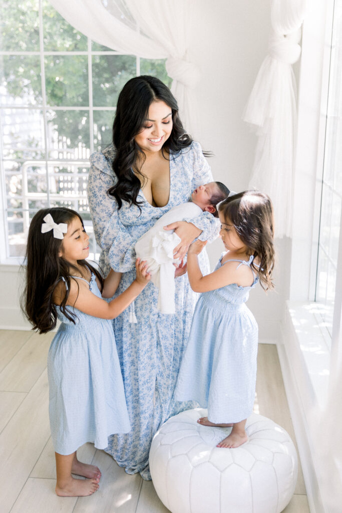stress-free newborn session
