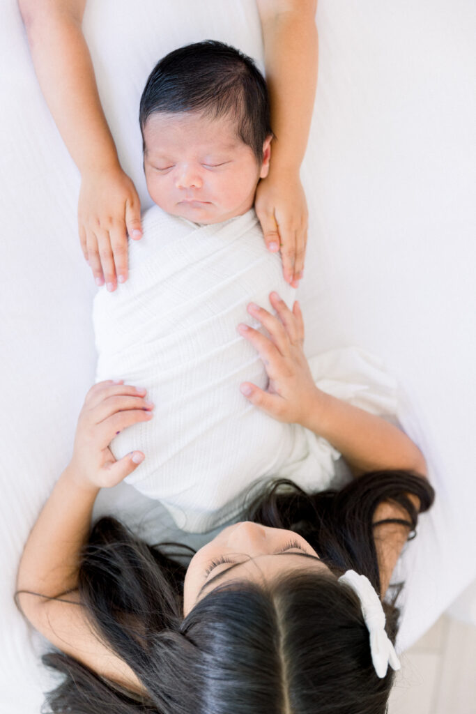 stress-free newborn session